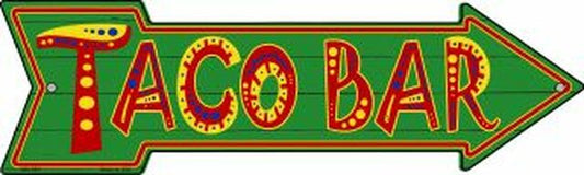 Taco Bar Metal Arrow
