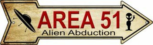 Area 51 Metal Arrow