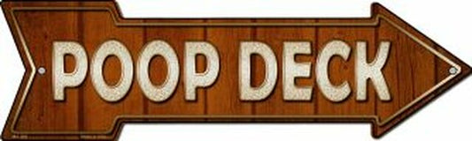 Poop Deck Metal Arrow