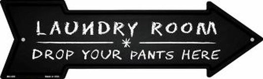 Laundry Room Metal Arrow