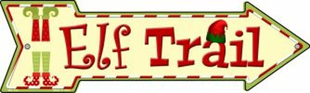 Elf Trail Metal Arrow