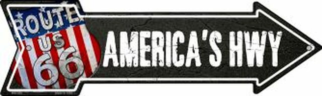 Americas Hwy Metal Arrow