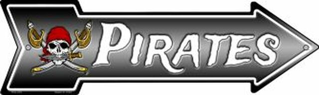 Pirates Metal Arrow
