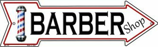 Barber Shop Metal Arrow