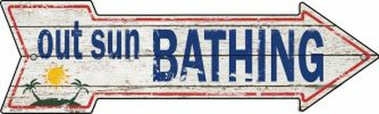 Out Sun Bathing Metal Arrow