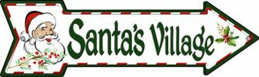Santas Village Metal Arrow