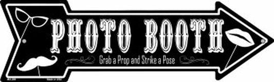 Photo Booth Metal Arrow