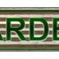 Garden Metal Metal Arrow - decorative wall sign