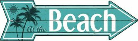 At The Beach Metal Arrow