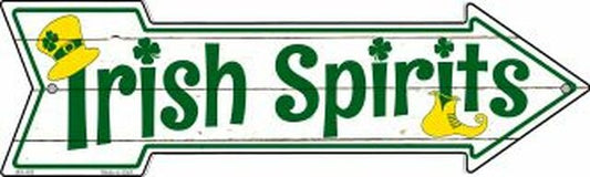 Irish Spirits Metal Arrow