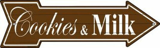 Cookies Milk Metal Arrow