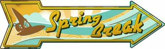 Spring Break Metal Arrow