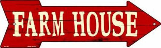 Farm House Metal Arrow