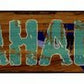 Lahaina Hawaiian Metal Arrow - decorative wall sign