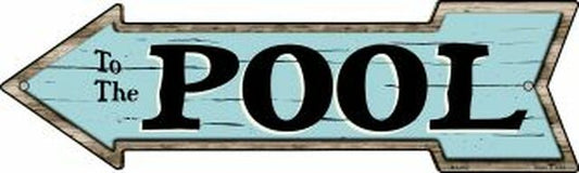 To The Pool Metal Arrow