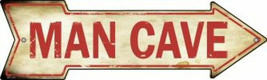 Man Cave Metal Arrow