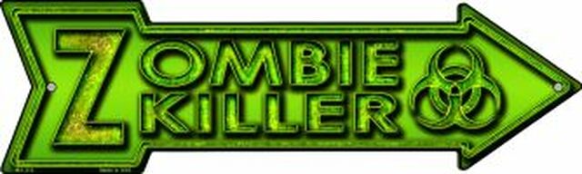 Zombie Killer Metal Arrow