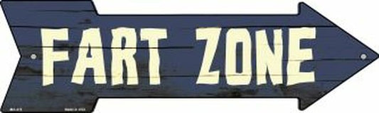 Fart Zone Metal Arrow