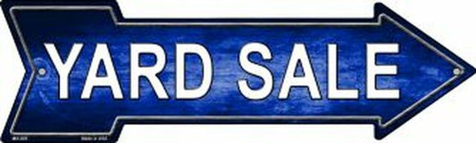 Yard Sale Right Metal Arrow