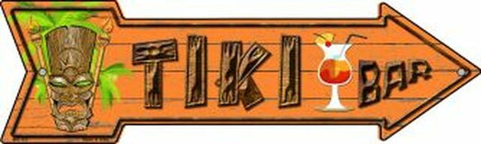 Tiki Bar Metal Arrow