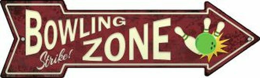 Bowling Strike Zone Metal Arrow