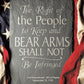 2nd Amendment Right - tin sign wall decor