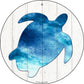 Seaturtle Silhouette - metal sign wall decor