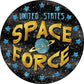 US Space Force - metal sign wall decor
