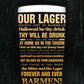 The Beer Prayer - tin sign wall decor