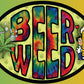 Beer Weed - tin sign wall decor