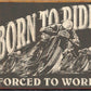 Born to Ride - tin sign wall decor