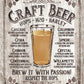 Brew It - Passion - tin sign wall decor