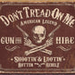 Gun for Hire - tin sign wall decor