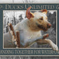 Banding Together - tin sign wall decor