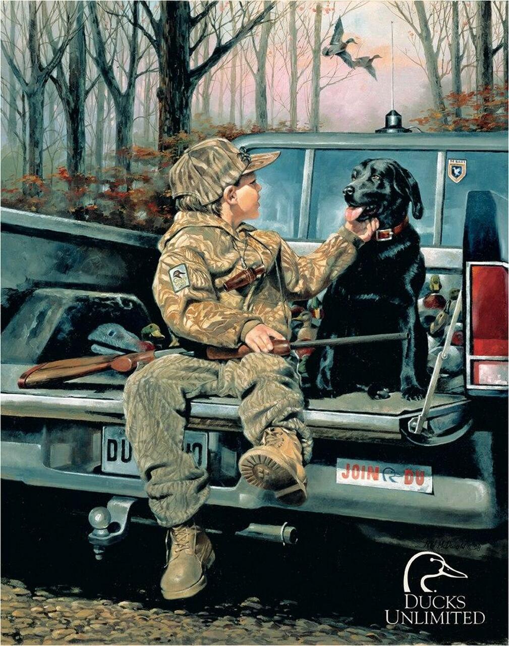 Black Lab - Forever Friends