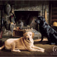 Waiting at Cross Creek - tin sign wall decor