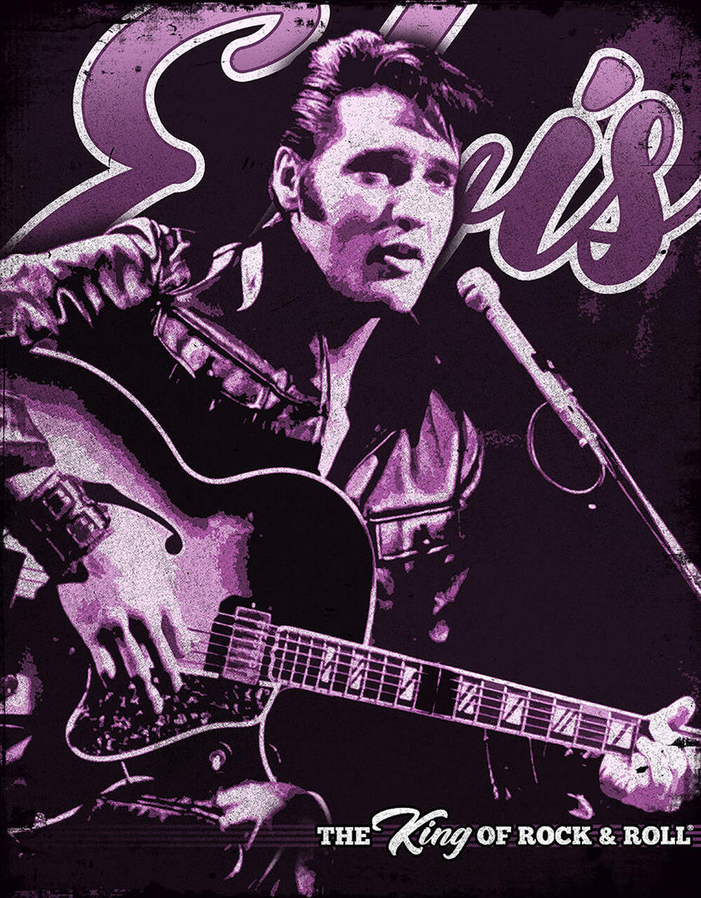 Elvis - Purple
