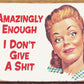 Amazingly Enough - tin sign wall decor