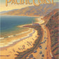 Pacific Coast - tin sign wall decor