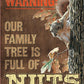 Family Tree - Nuts - tin sign wall decor