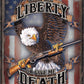 Give Me Liberty - tin sign wall decor