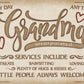 Grandma Inc - tin sign wall decor