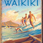 Hawaii - Surfside - tin sign wall decor