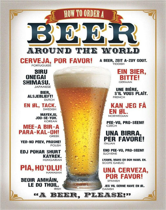 How to Order a Beer