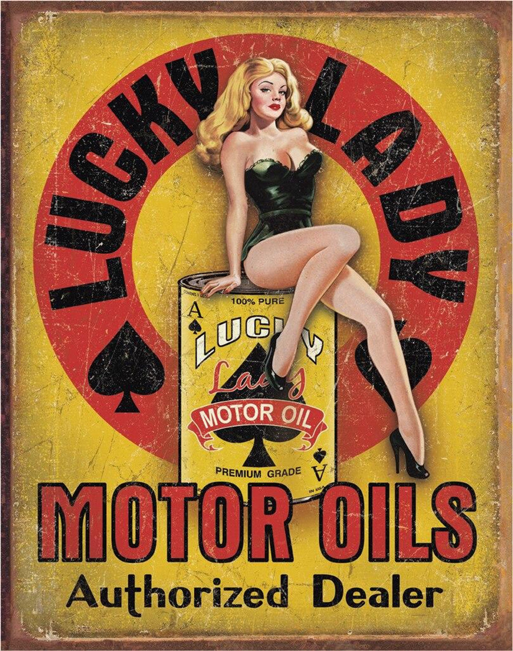 Lucky Lady Motor Oil