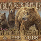 Mama Bear - Gets Between - tin sign wall decor