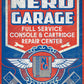 Nerd Garage - tin sign wall decor