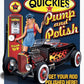 Quickies Pump & Polish - tin sign wall decor