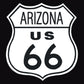 Route 66 Arizona - tin sign wall decor