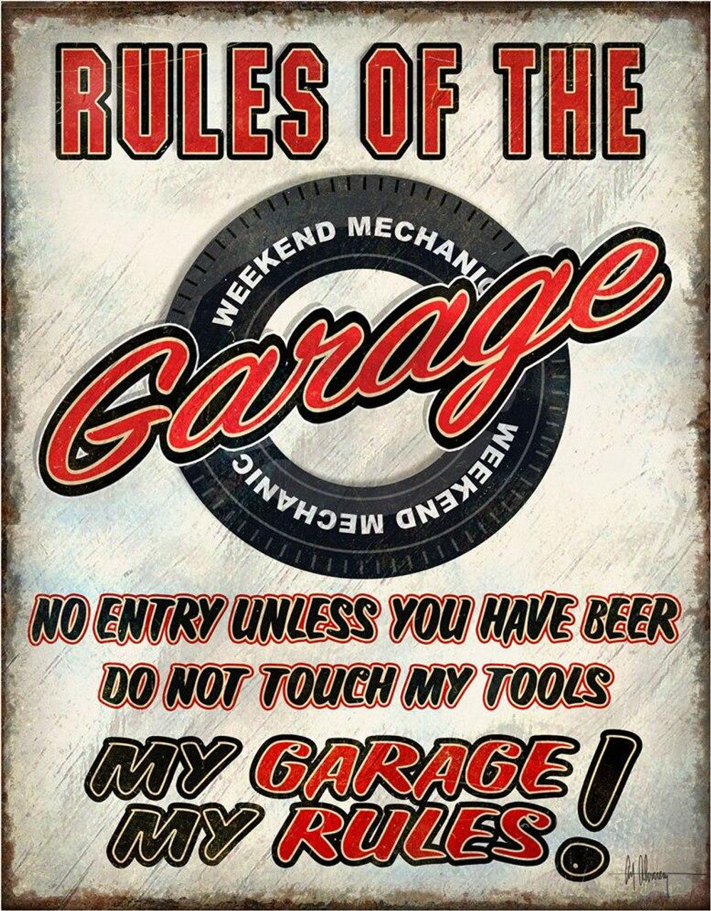 Rules of the Garage